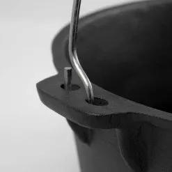 6 qt. Round Cast Iron Dutch Oven in Black with Lid by ExcelSteel 9 6 qt. Round Cast Iron Dutch Oven in Black with Lid by ExcelSteel -Cookware Sales Shop black excelsteel dutch ovens 517 4f 1000