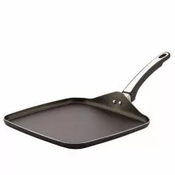 High Performance 10.75 in. Aluminum Nonstick Griddle in Black by Farberware 9 High Performance 10.75 in. Aluminum Nonstick Griddle in Black by Farberware -Cookware Sales Shop black farberware grill pans 21745 c3 1000
