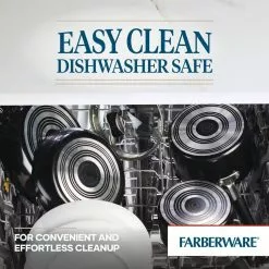 Cookstart 15-Piece Aluminum Nonstick Cookware Set in Black by Farberware 13 Cookstart 15-Piece Aluminum Nonstick Cookware Set in Black by Farberware -Cookware Sales Shop black farberware pot pan sets 22309 44 1000