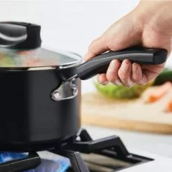 Farberware Black 14-Piece Smart Control Cookware Nonstick Pots and Pans Set 14 Farberware Black 14-Piece Smart Control Cookware Nonstick Pots and Pans Set -Cookware Sales Shop black farberware pot pan sets 22397 66 1000