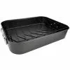 Top Roast Roaster with Metal Rack by Gibson Home -Cookware Sales Shop black gibson home roasting pans 985110183m 64 1000