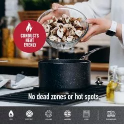 12-Piece Aluminum Ultra Durable Diamond Infused Nonstick Cookware Set with Glass Lids by GRANITESTONE 16 12-Piece Aluminum Ultra Durable Diamond Infused Nonstick Cookware Set with Glass Lids by GRANITESTONE -Cookware Sales Shop black granitestone pot pan sets 9581 44 1000