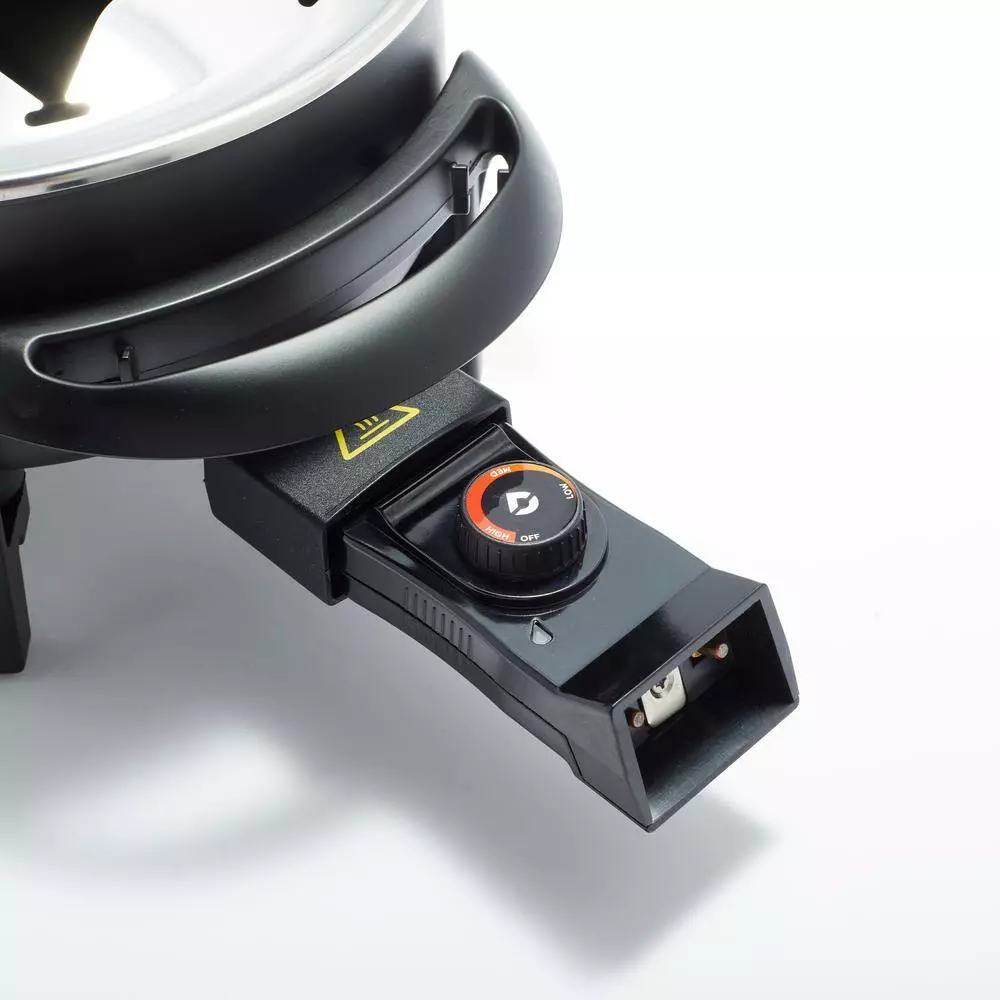 3 qt. Black Ceramic Non-Stick Multi-Use Fondue Pot Set with 8-Fondue Forks by GreenLife 6 3 qt. Black Ceramic Non-Stick Multi-Use Fondue Pot Set with 8-Fondue Forks by GreenLife - Image 4