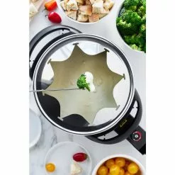 3 qt. Black Ceramic Non-Stick Multi-Use Fondue Pot Set with 8-Fondue Forks by GreenLife 12 3 qt. Black Ceramic Non-Stick Multi-Use Fondue Pot Set with 8-Fondue Forks by GreenLife -Cookware Sales Shop black greenlife fondue pots cc005121 001 fa 1000