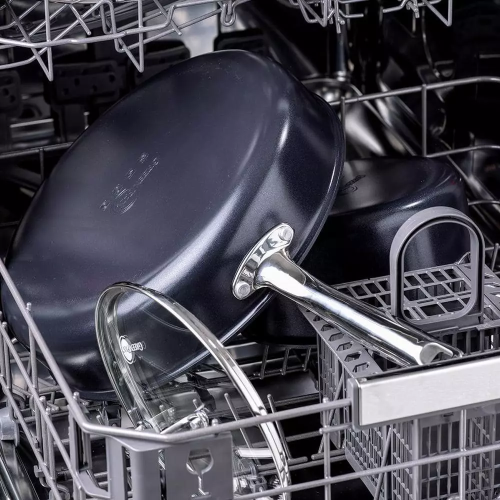 Chatham 5-Piece Black Ceramic Nonstick Cookware Set by GreenPan 8 Chatham 5-Piece Black Ceramic Nonstick Cookware Set by GreenPan - Image 6