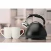14-Cup Black Stainless Steel Tea Kettle by Kitchen Details 1 14-Cup Black Stainless Steel Tea Kettle by Kitchen Details -Cookware Sales Shop black kitchen details tea kettles 3551 64 1000