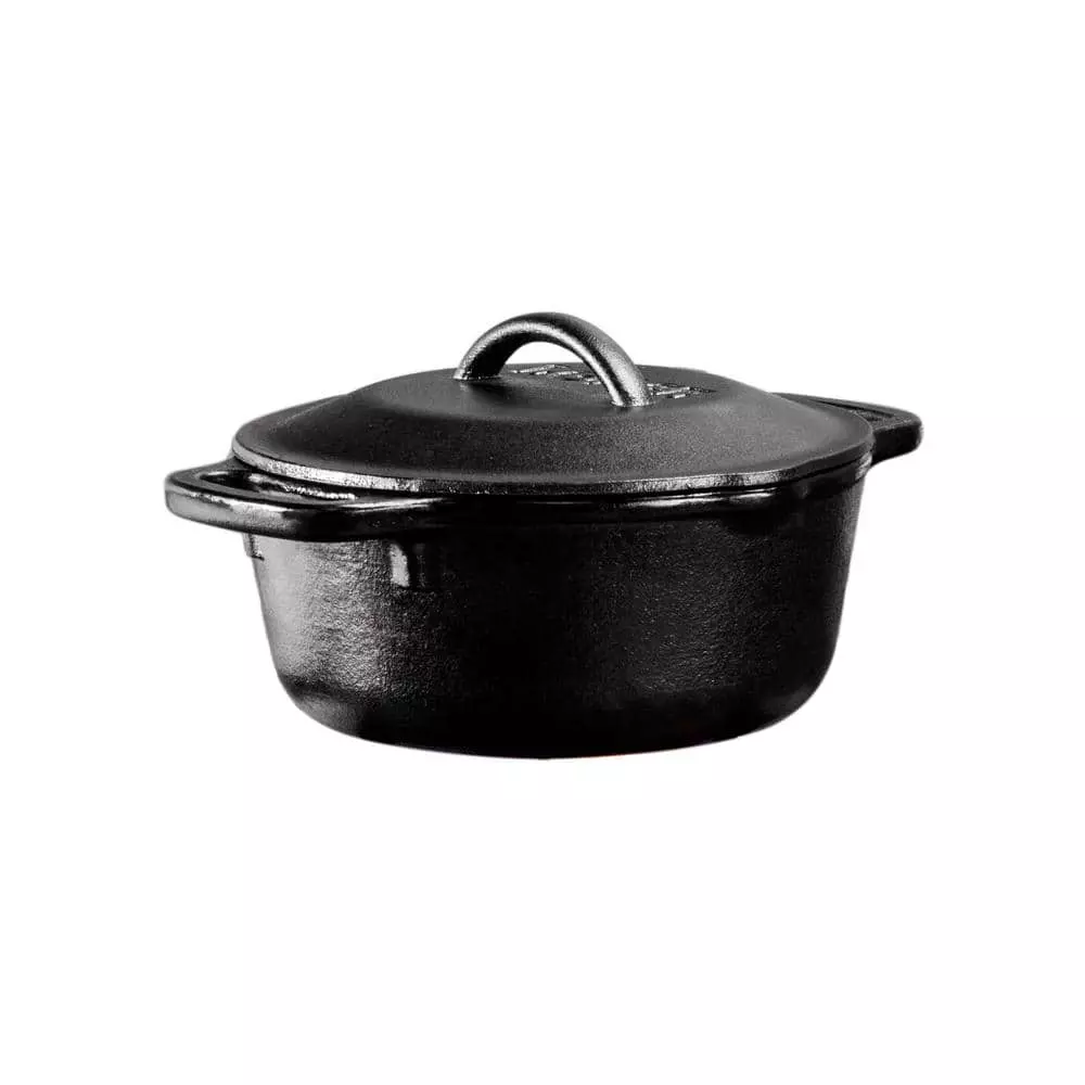 1 qt. Cast Iron Dutch Oven by Lodge 3 1 qt. Cast Iron Dutch Oven by Lodge
