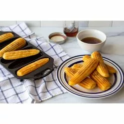 6-Impressions Cast Iron Cornstick Pan by Lodge 9 6-Impressions Cast Iron Cornstick Pan by Lodge -Cookware Sales Shop black lodge skillets bw6crn 40 1000