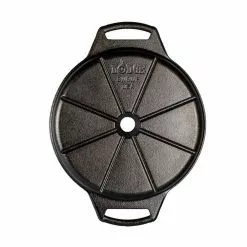 8-Impressions Cast Iron Wedge Pan by Lodge -Cookware Sales Shop black lodge skillets bw8wp 1d 1000