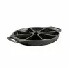 8-Impressions Cast Iron Wedge Pan by Lodge 2 8-Impressions Cast Iron Wedge Pan by Lodge -Cookware Sales Shop black lodge skillets bw8wp 64 1000