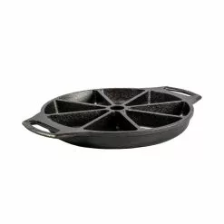 8-Impressions Cast Iron Wedge Pan by Lodge