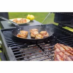 10 in. Carbon Steel Skillet in Black by Lodge -Cookware Sales Shop black lodge skillets crs10 66 1000