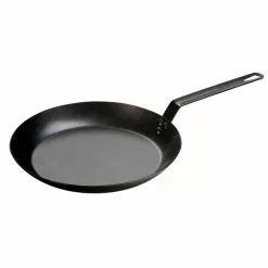 12 in. Carbon Steel Skillet in Black by Lodge