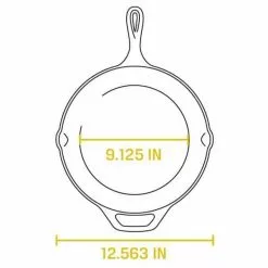 12 in. Cast Iron Skillet in Black with Pour Spout by Lodge 15 12 in. Cast Iron Skillet in Black with Pour Spout by Lodge -Cookware Sales Shop black lodge skillets l10skstot 40 1000