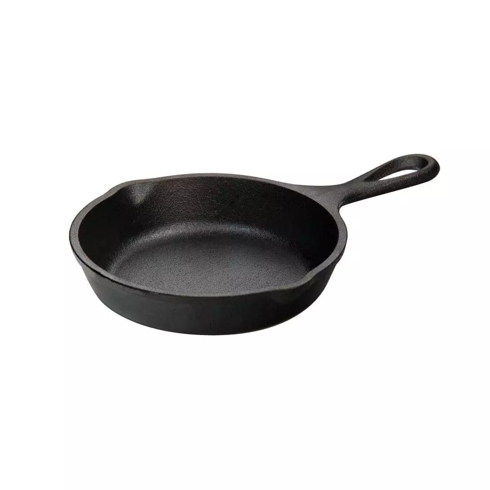 5 in. Pre-Seasoned Mini Cast Iron Skillet by Lodge 3 5 in. Pre-Seasoned Mini Cast Iron Skillet by Lodge