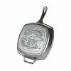 Wildlife Series 10.5 in. Square Cast Iron Fish Grill Pan by Lodge 2 Wildlife Series 10.5 in. Square Cast Iron Fish Grill Pan by Lodge -Cookware Sales Shop black lodge skillets l8sgpwlfi 64 1000