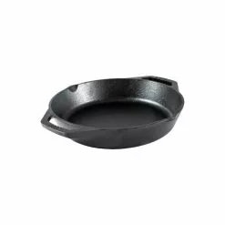 10.25 in. Cast Iron Skillet in Black with Dual Handles by Lodge