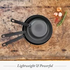12 in. Black Carbon Steel Open Frying Pan by Merten & Storck 17 12 in. Black Carbon Steel Open Frying Pan by Merten & Storck -Cookware Sales Shop black merten storck skillets cc003337 001 31 1000