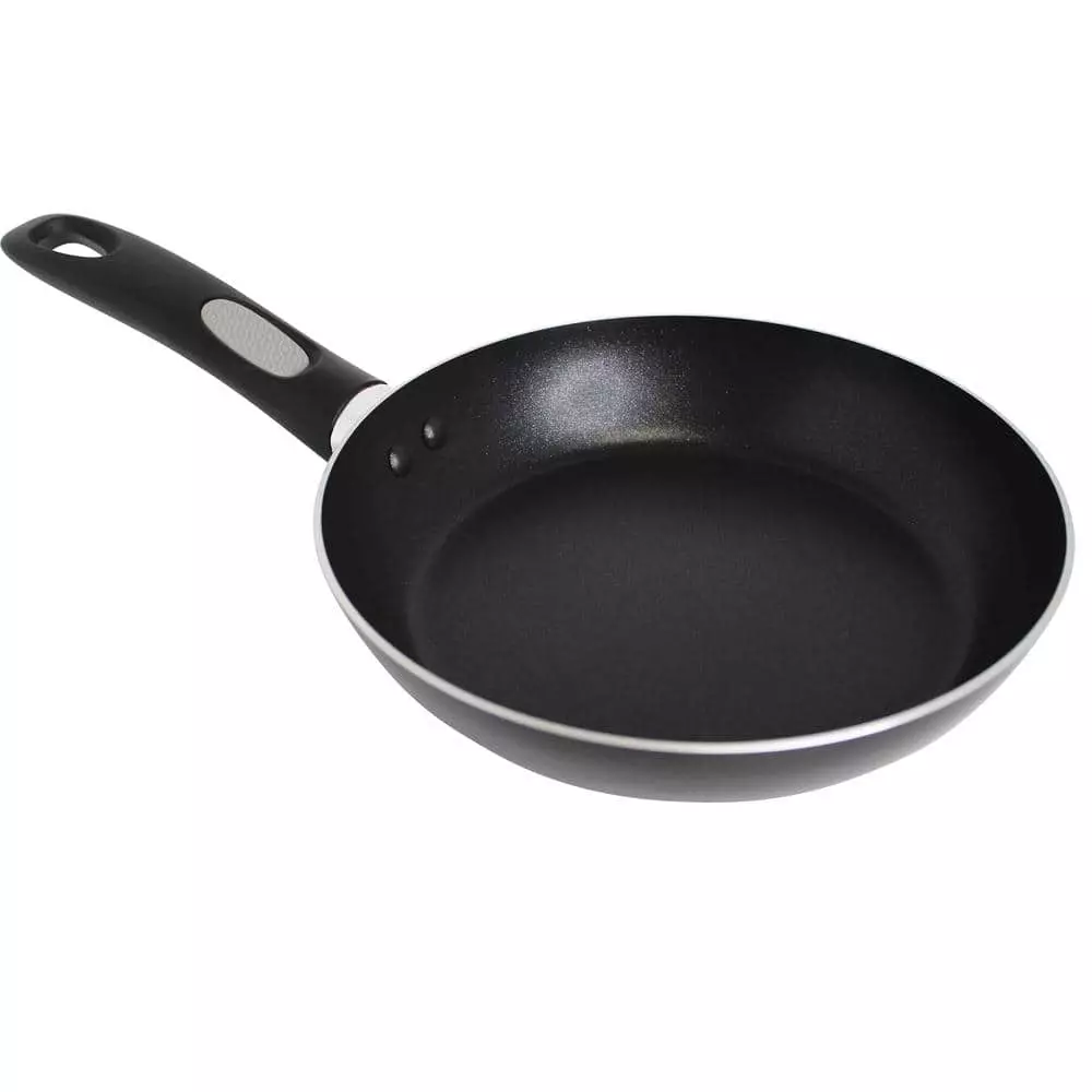 8 in. Aluminum Nonstick Frying Pan in Black with Glass Lid by Mirro 3 8 in. Aluminum Nonstick Frying Pan in Black with Glass Lid by Mirro