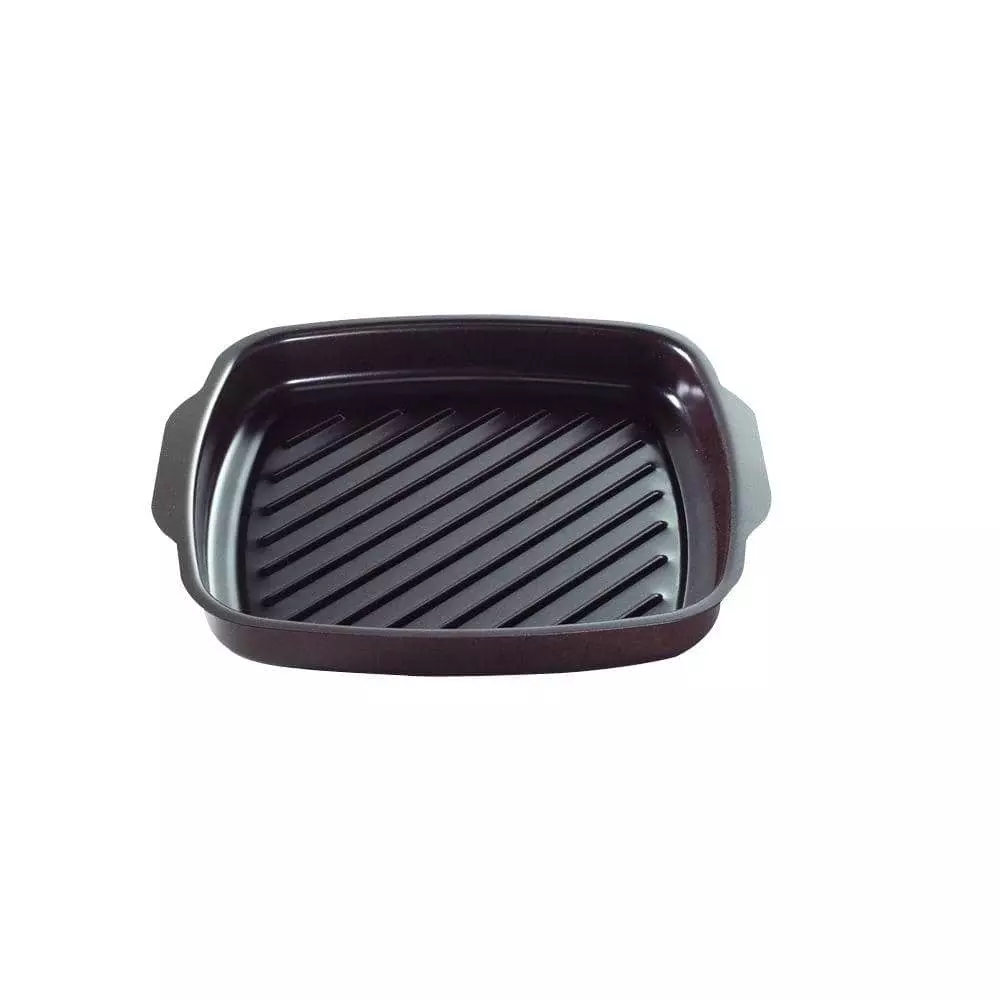 365 Grilling 10.25 in. Steel Nonstick Grill Pan in Black by Nordic Ware 3 365 Grilling 10.25 in. Steel Nonstick Grill Pan in Black by Nordic Ware