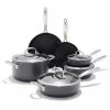 10-Piece Good Grips Pro Nonstick Hard Anodized Aluminum Cookware Set by OXO 2 10-Piece Good Grips Pro Nonstick Hard Anodized Aluminum Cookware Set by OXO -Cookware Sales Shop black oxo pot pan sets cc005962 001 64 1000