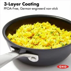 Good Grips Pro Nonstick 4-Piece Hard-Anodized Aluminum Saucepan Set by OXO -Cookware Sales Shop black oxo sauce pans cc005961 001 4f 1000