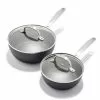 Good Grips Pro Nonstick 4-Piece Hard-Anodized Aluminum Saucepan Set by OXO