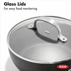 Good Grips Pro Nonstick 4-Piece Hard-Anodized Aluminum Saucepan Set by OXO -Cookware Sales Shop black oxo sauce pans cc005961 001 fa 1000