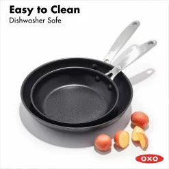 Good Grips Pro Nonstick 2-Piece Hard-Anodized Aluminum Frying Pan Set by OXO 15 Good Grips Pro Nonstick 2-Piece Hard-Anodized Aluminum Frying Pan Set by OXO -Cookware Sales Shop black oxo skillets cc005959 001 31 1000