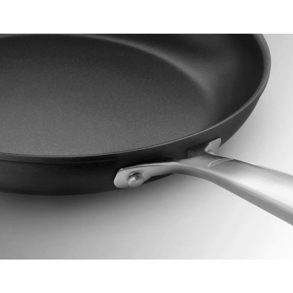 Good Grips 8 in. Hard-Anodized Aluminum Ceramic Nonstick Frying Pan in Black by OXO 6 Good Grips 8 in. Hard-Anodized Aluminum Ceramic Nonstick Frying Pan in Black by OXO - Image 4