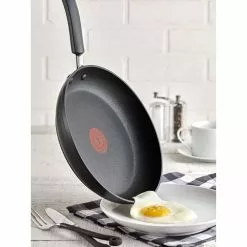 ProGrade 10.5 in. Titanium Nonstick Frying Pan in Black by T-fal -Cookware Sales Shop black skillets c5610564 1f 1000