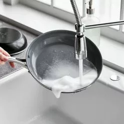 Swift 10 in. Ceramic Nonstick Frypan by GreenPan -Cookware Sales Shop black skillets cc005223 001 44 1000