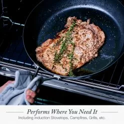 Carbon Pro 10 in. Carbon Steel Frying Pan with Stainless Steel Handle by Merten & Storck 16 Carbon Pro 10 in. Carbon Steel Frying Pan with Stainless Steel Handle by Merten & Storck -Cookware Sales Shop black skillets cc005815 001 76 1000