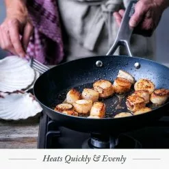 Carbon Pro 10 in. Carbon Steel Frying Pan with Stainless Steel Handle by Merten & Storck 15 Carbon Pro 10 in. Carbon Steel Frying Pan with Stainless Steel Handle by Merten & Storck -Cookware Sales Shop black skillets cc005815 001 fa 1000