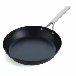 Carbon Pro 12 in. Carbon Steel Frying Pan with Stainless Steel Handle by Merten & Storck