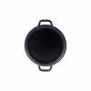10 in. Seasoned Black Cast Iron Comal Skillet with 2-Side Handles by Victoria 2 10 in. Seasoned Black Cast Iron Comal Skillet with 2-Side Handles by Victoria -Cookware Sales Shop black skillets gdl 185 64 1000