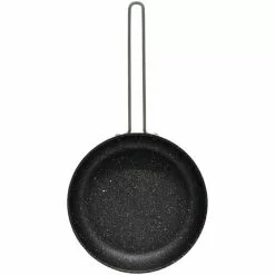 The Rock 6.5 in. Aluminum Nonstick Frying Pan in Black Speckle by Starfrit