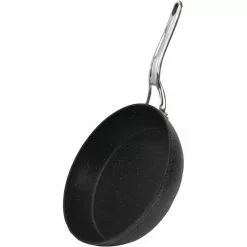 The Rock 12 in. Aluminum Nonstick Frying Pan in Black Speckle by Starfrit