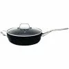 The Rock 11 in. Aluminum Nonstick Frying Pan in Black Speckle with Glass Lid by Starfrit 1 The Rock 11 in. Aluminum Nonstick Frying Pan in Black Speckle with Glass Lid by Starfrit -Cookware Sales Shop black speckle starfrit skillets 060318 003 0000 64 1000