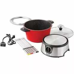The Rock Electric Fondue Set by Starfrit