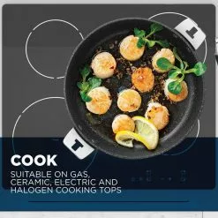 11 in. Aluminum Frying Pan with T-Lock Detachable Handle by Starfrit 13 11 in. Aluminum Frying Pan with T-Lock Detachable Handle by Starfrit -Cookware Sales Shop black starfrit skillets 034715 004 0000 1f 1000