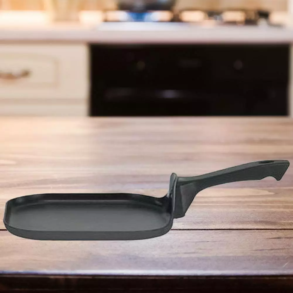 6.5 in. Aluminum Nonstick Grill Pan in Black by T-fal 4 6.5 in. Aluminum Nonstick Grill Pan in Black by T-fal - Image 2