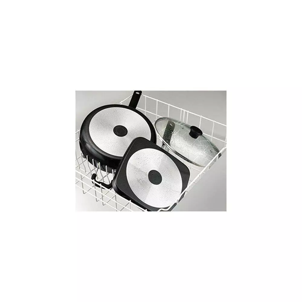 1- Piece Aluminum Jumbo Cooker Frying Pan Set With Lid by T-fal 4 1- Piece Aluminum Jumbo Cooker Frying Pan Set With Lid by T-fal - Image 2