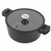 Noir 7 qt. Black Cast Aluminum Ceramic Nonstick Dutch Oven by Zavor -Cookware Sales Shop black zavor dutch ovens zavor zcwnr35 64 1000