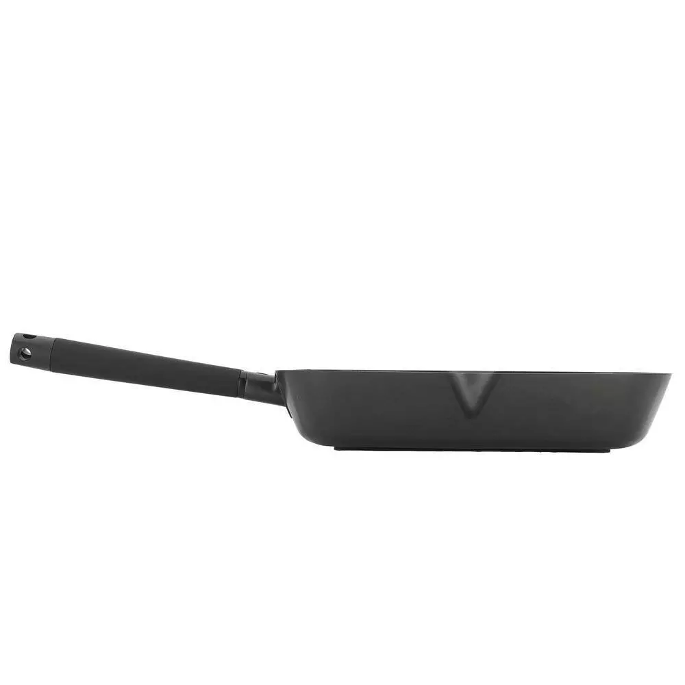 Noir 11 in. Black Cast Aluminum Ceramic Nonstick Grill Pan by Zavor 5 Noir 11 in. Black Cast Aluminum Ceramic Nonstick Grill Pan by Zavor - Image 3