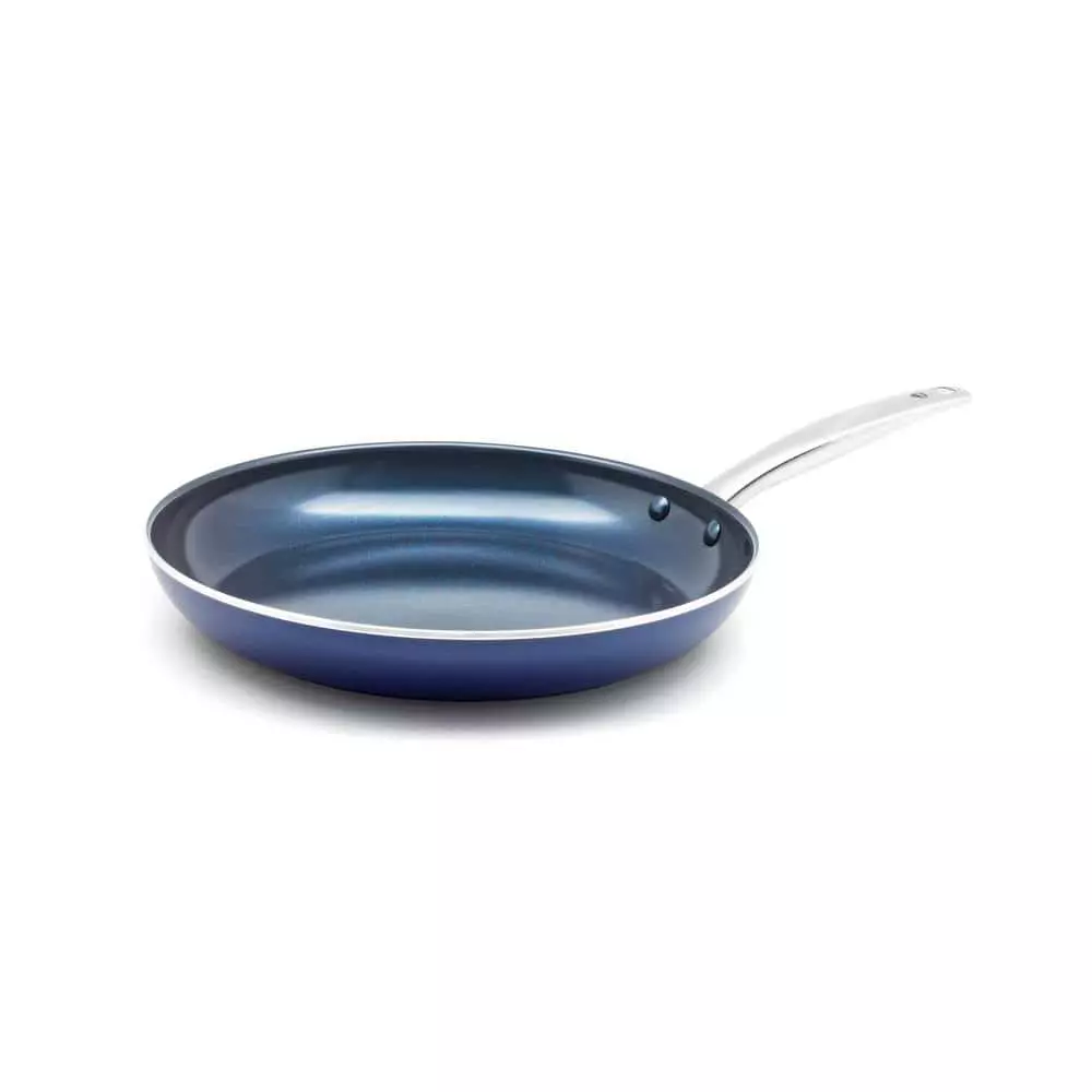 12 in. Aluminum Ceramic Nonstick Frying Pan in Blue by Blue Diamond 3 12 in. Aluminum Ceramic Nonstick Frying Pan in Blue by Blue Diamond
