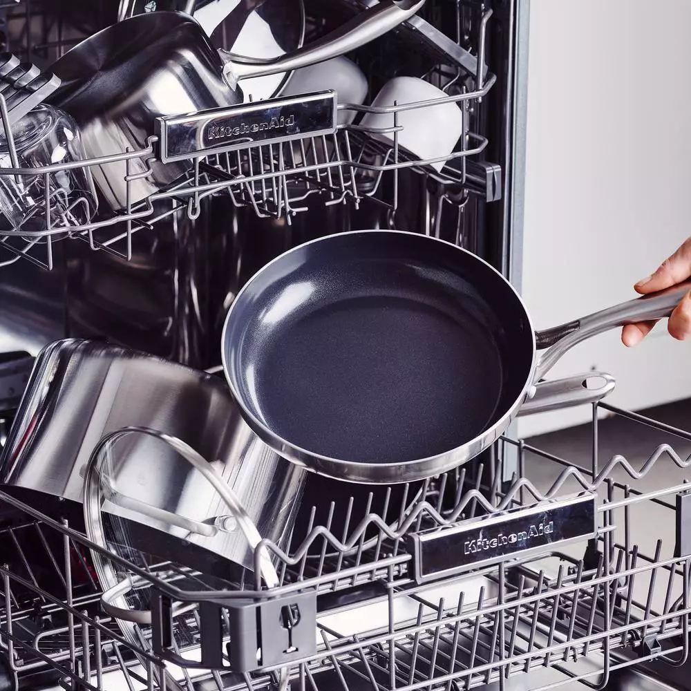 Stainless Clad Pro 2-Piece Stainless Steel Frying Pan Set by Blue Diamond 8 Stainless Clad Pro 2-Piece Stainless Steel Frying Pan Set by Blue Diamond - Image 6