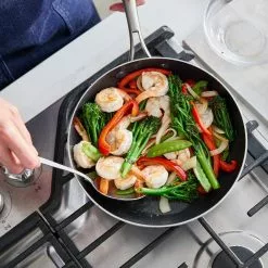 Stainless Clad Pro 2-Piece Stainless Steel Frying Pan Set by Blue Diamond 10 Stainless Clad Pro 2-Piece Stainless Steel Frying Pan Set by Blue Diamond -Cookware Sales Shop blue blue diamond skillets cc005653 001 4f 1000