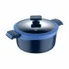 Gastro Diamond Cast Aluminum 4.8 qt. Dutch Oven with Tempered Glass Lid by MasterPRO 1 Gastro Diamond Cast Aluminum 4.8 qt. Dutch Oven with Tempered Glass Lid by MasterPRO -Cookware Sales Shop blue dutch ovens mpus14026blu 64 1000
