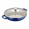 3.5 qt. Cast Iron Braiser with Glass Lid by MasterPRO